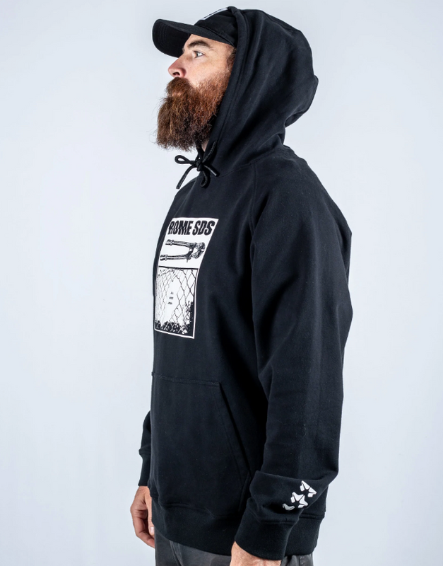 Rome Basic Hoodie black