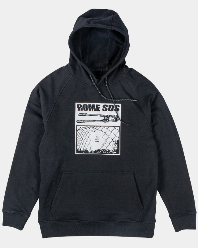 Rome Basic Hoodie black