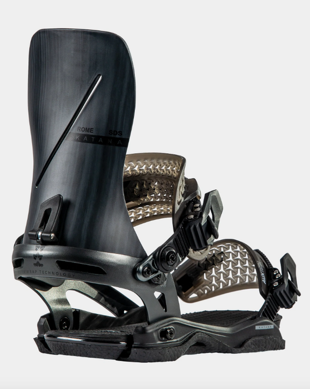 Rome Snowboard Binding Katana black grain