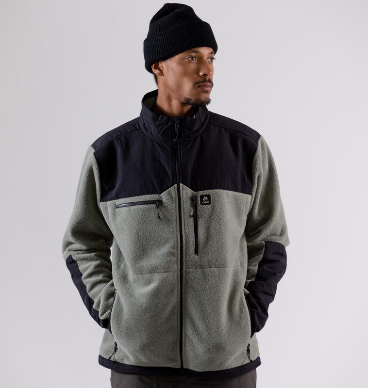 Jones Fleece Jacket Base Camp Black