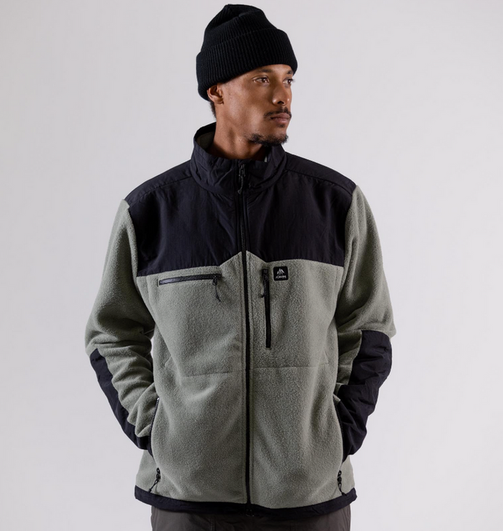 Jones Fleece Jacket Base Camp Black