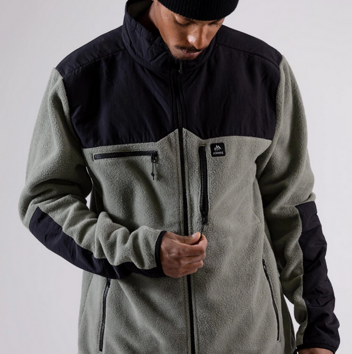 Jones Fleece Jacket Base Camp Black