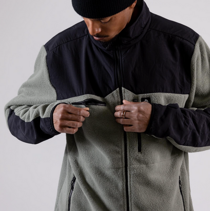 Jones Fleece Jacket Base Camp Black