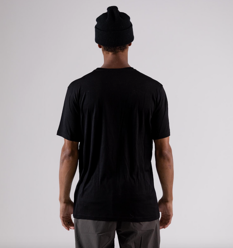 Jones T-Shirt Mountain Merino Black