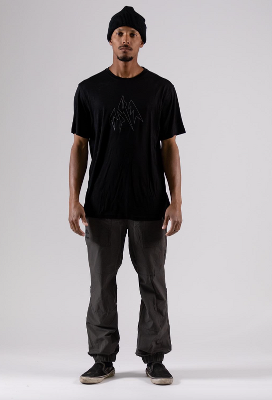 Jones T-Shirt Mountain Merino Black