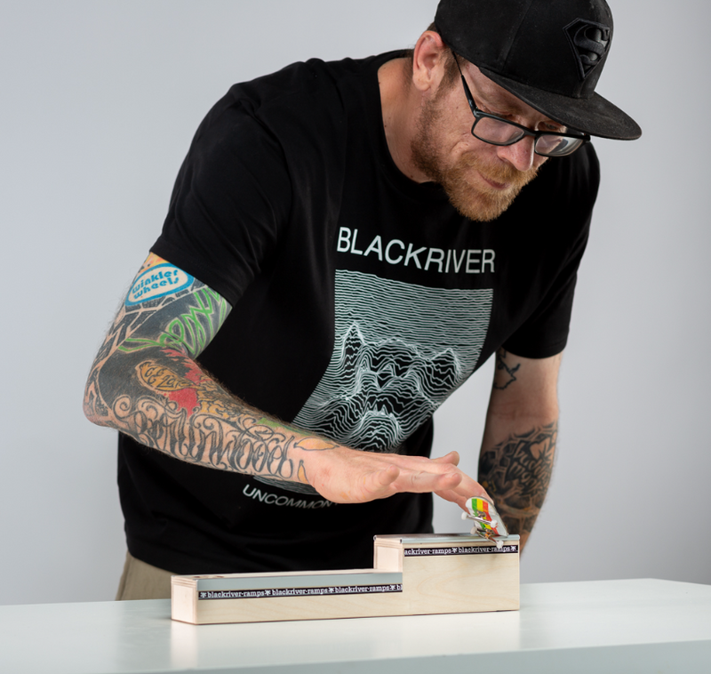 Blackriver Fingerboard Two Level Curb