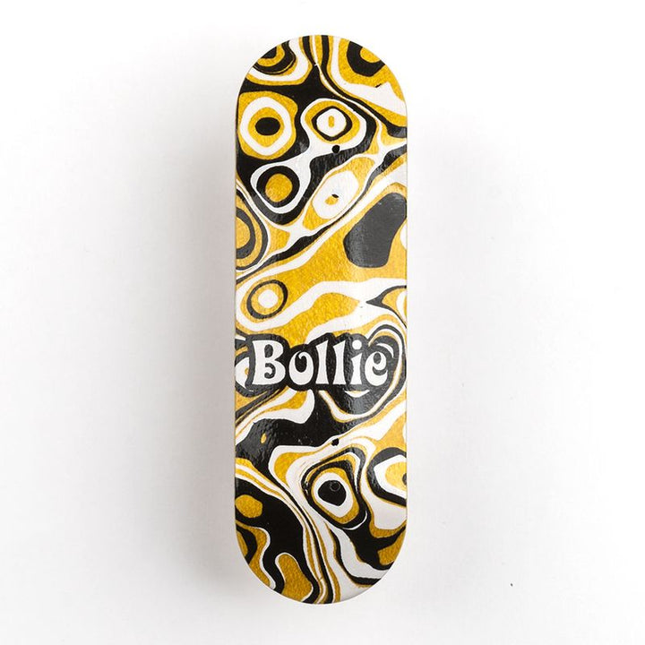 Bollie Fingerboard Complete Psychedelic yellow