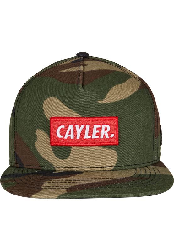 Cayler & Sons Statement Cap woodland/red