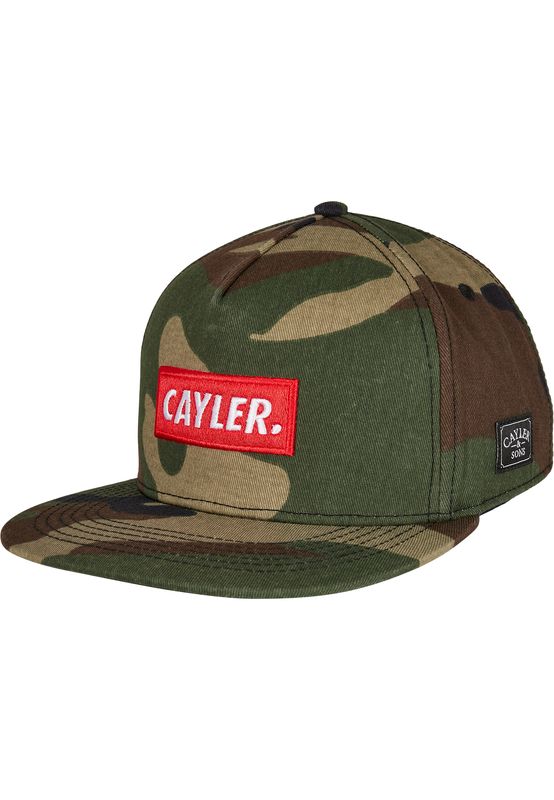 Cayler & Sons Statement Cap woodland/red