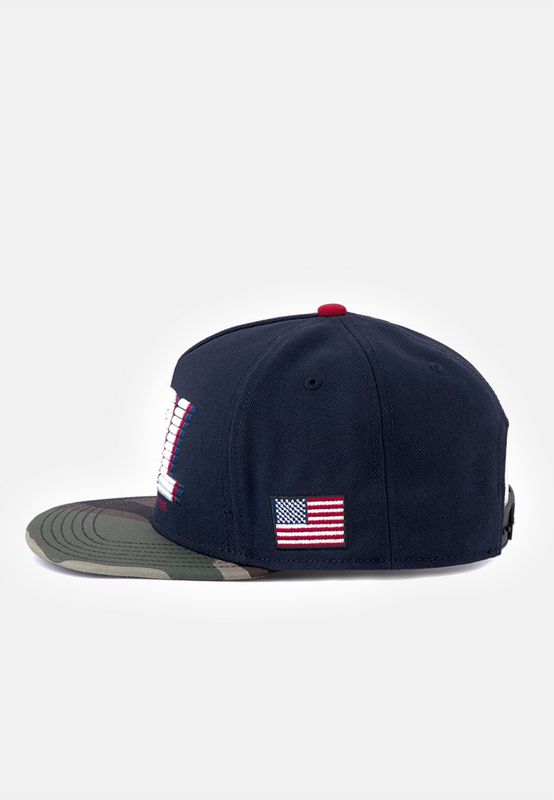 Cayler &amp; Sons CSBL WCWW Cap navy/woodland camo