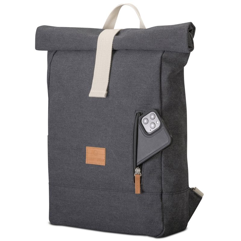 Johnny Urban Backpack Rolltop Adam Medium anthrazit