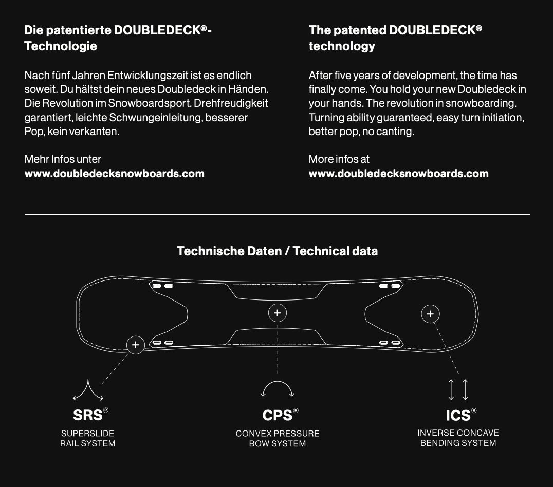 Doubledeck Snowboard Turning D