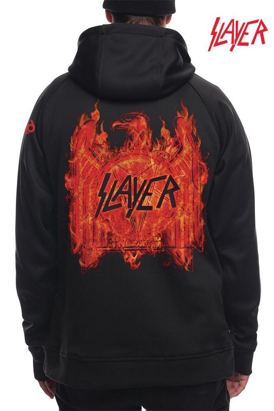 686 Slayer Bonded Fleece Pullover black