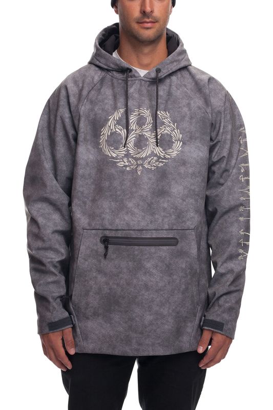 686 MNS Waterproof Hoody charcoal 