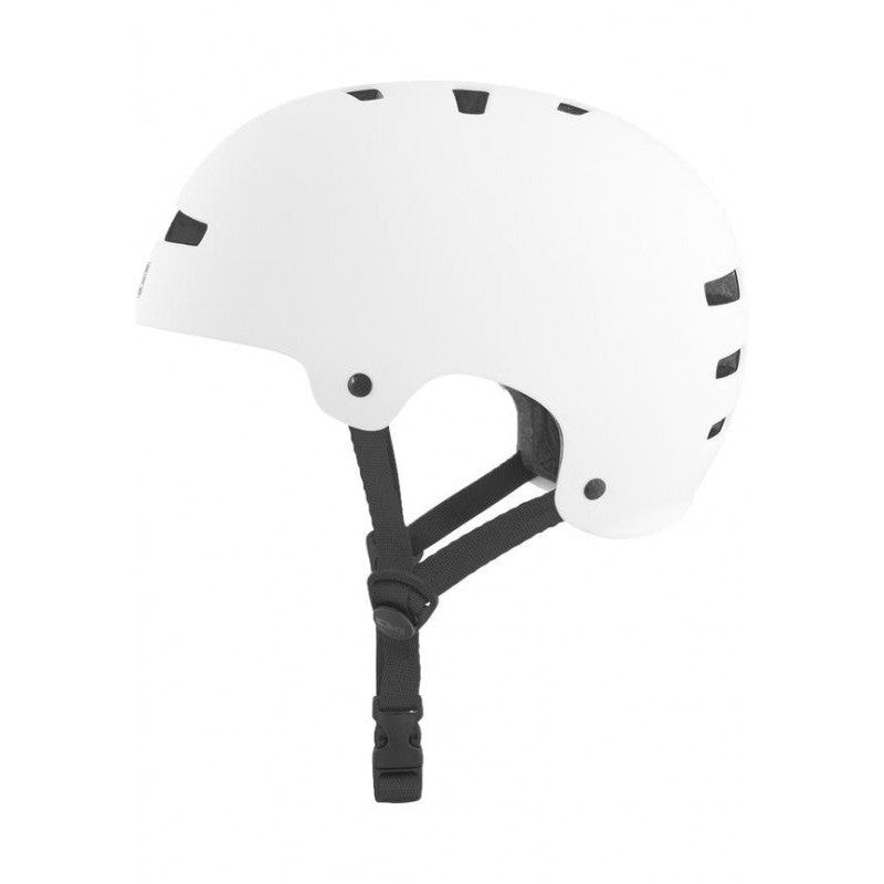 TSG Helmet Evolution Solid Colors Satin White