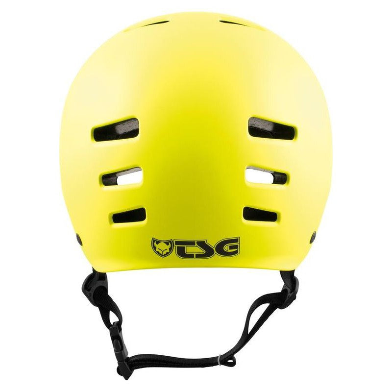 TSG Helm Evolution Solid Colors Satin acid yellow