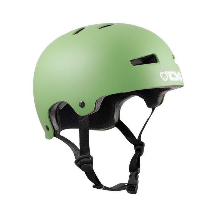 TSG Helm Evolution Solid Colors Satin fatigue green