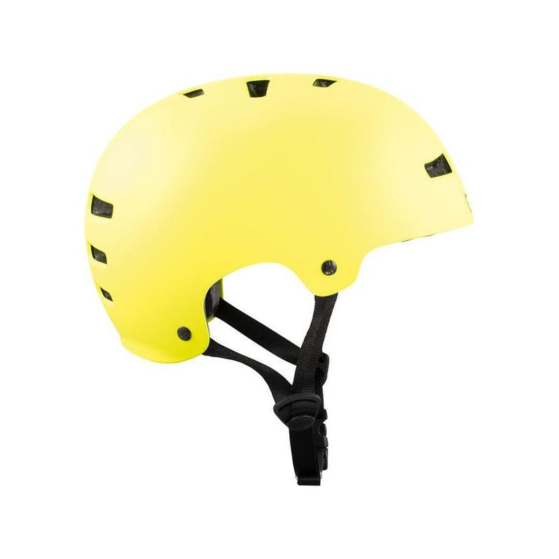 TSG Helmet Evolution Solid Colors Satin acid yellow