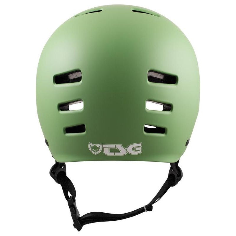 TSG Helmet Evolution Solid Colors Satin fatigue green