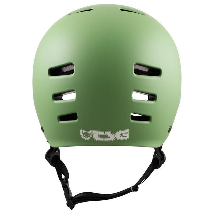 TSG Helm Evolution Solid Colors Satin fatigue green