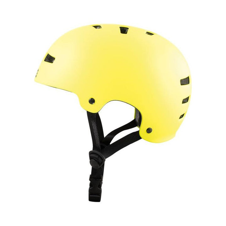 TSG Helmet Evolution Solid Colors Satin acid yellow