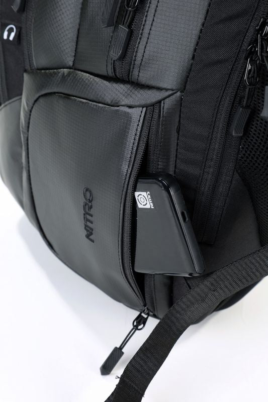 Nitro Bags Chase Backpack Tough Black