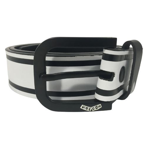 Volcom PU Belt Boldface White