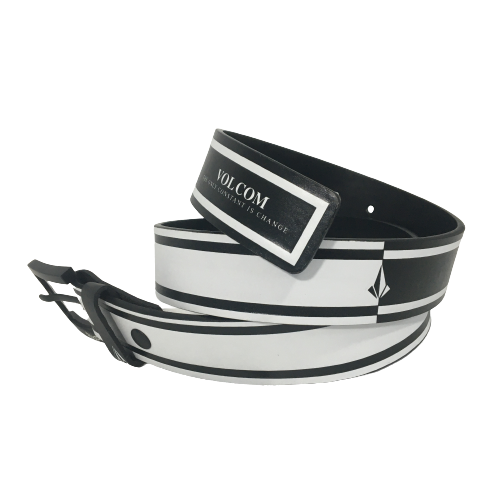 Volcom PU Belt Boldface White