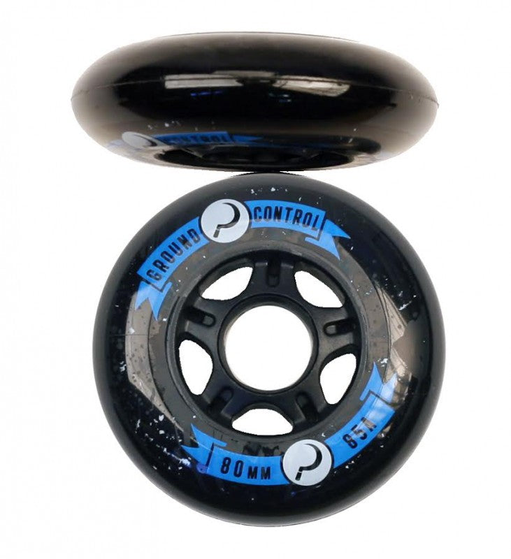 Ground Control Wheels 80mm 85A - Black