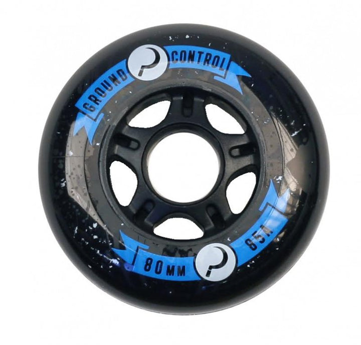 Ground Control Wheels 80mm 85A - Black