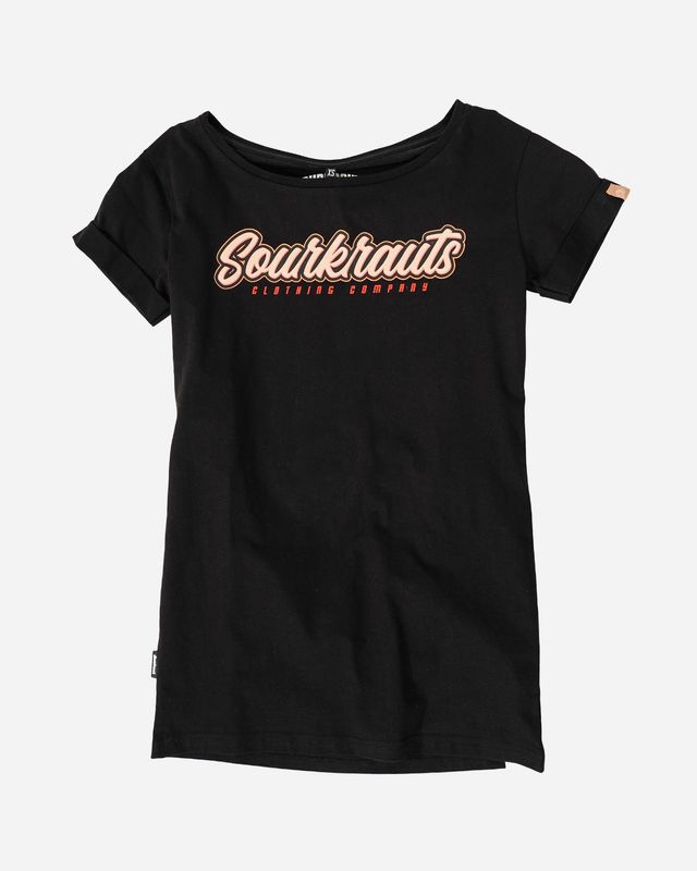 Sourkrauts Girly T-Shirt Shaka black