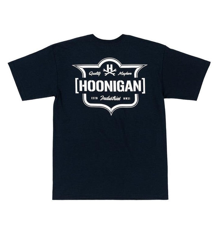 Hoonogan T-Shirt Emplem navy