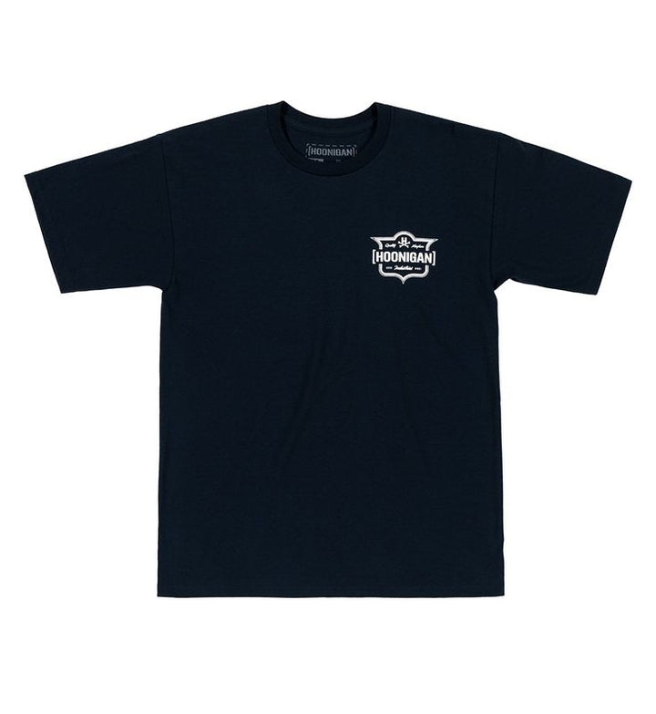 Hoonogan T-Shirt Emplem navy