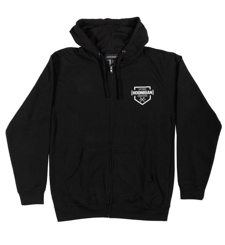 Hoonigan Zip-Up Hoodie Bracket X black/white