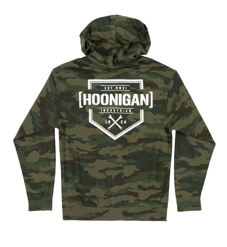 Hoonigan Zip-Up Hoodie Bracket X camo