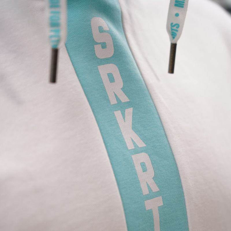 Sourkrauts Hoody Felix weiß mint