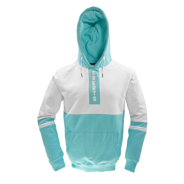 Sourkrauts Hoody Felix weiß mint