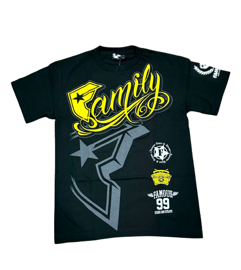 Famous T-shirt Rally Fam black