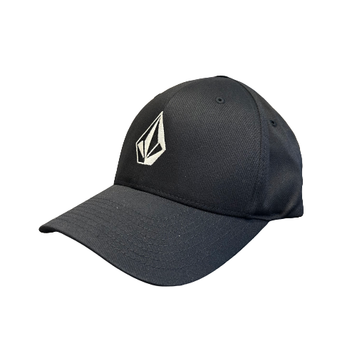 Volcom Flexfit Hat Full Stone black/white