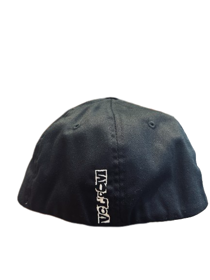 Volcom Flexfit Hat Full Stone black/white