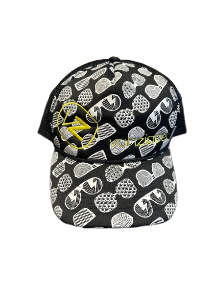 Vonzipper Trucker Cap At Night Black