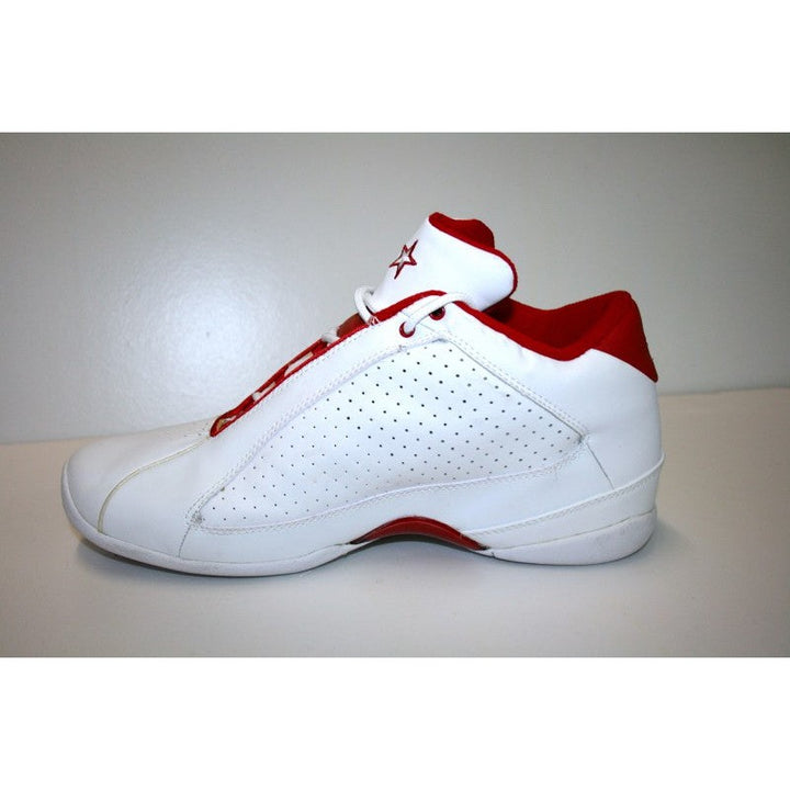 Converse Shoes League Ldr s1 mid Color: white/red