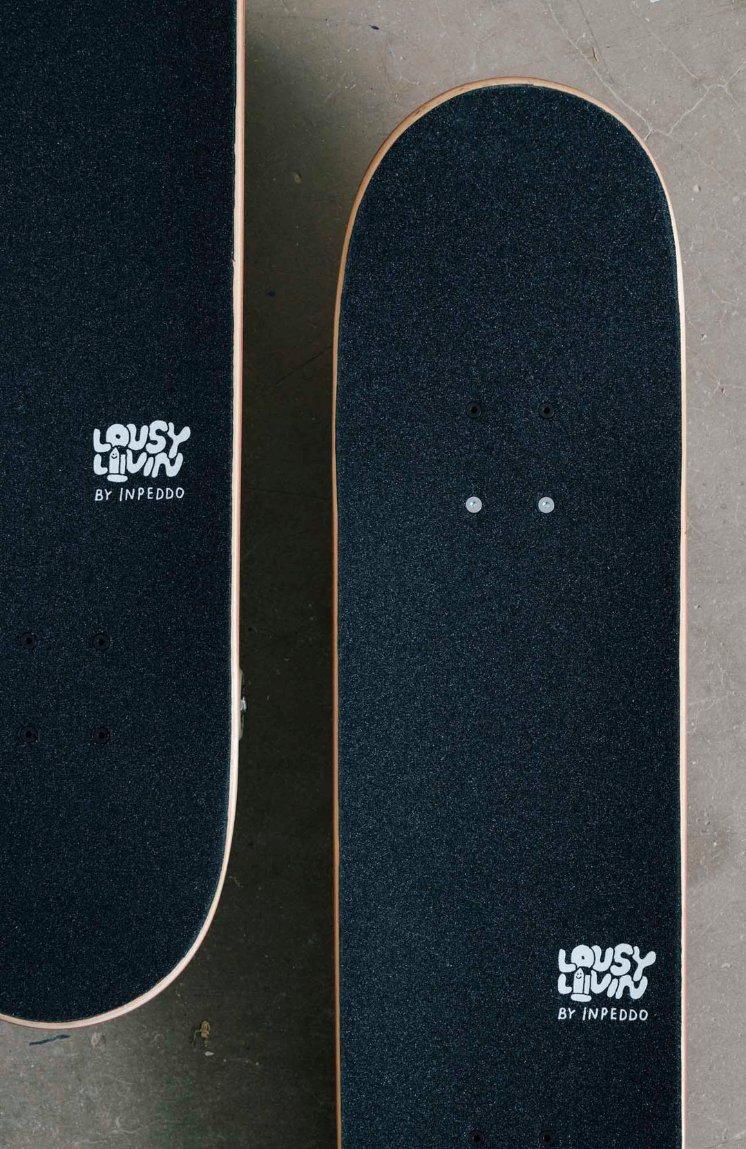 Inpeddo Skateboard Prem Complete Silver Lemon