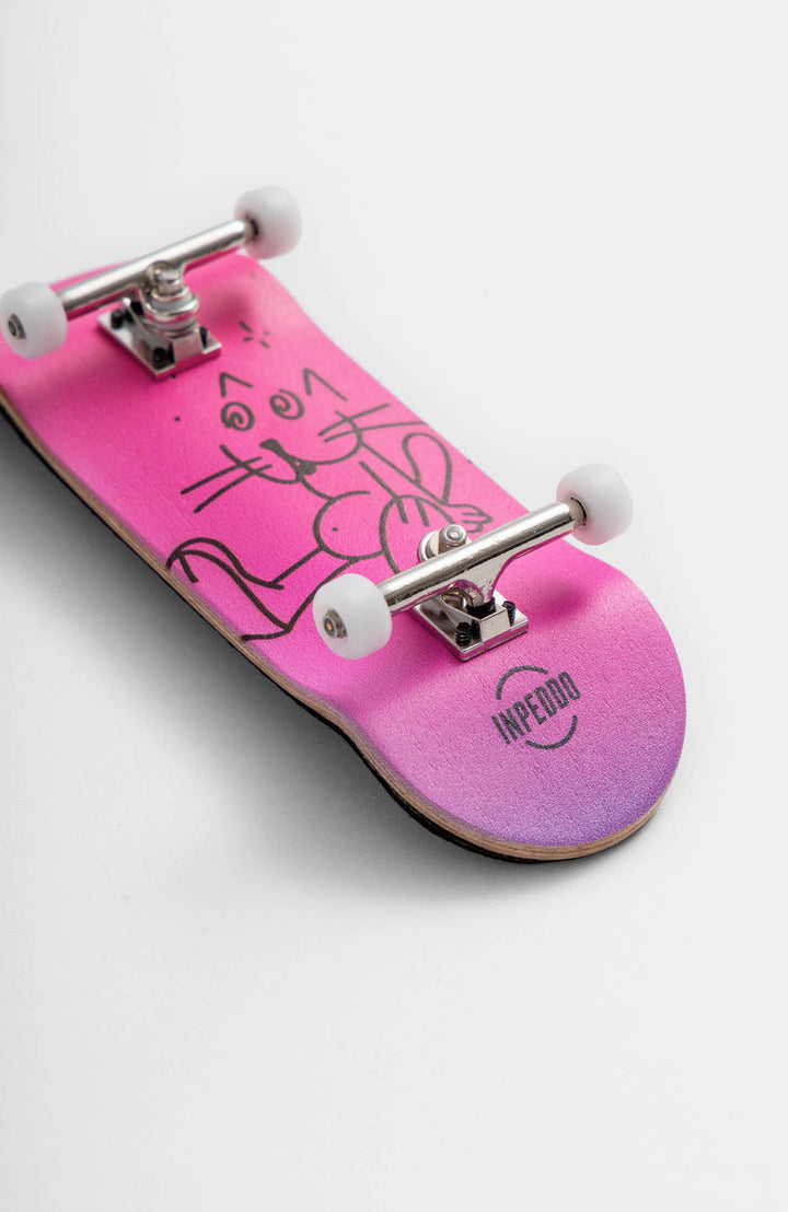 Inpeddo Fingerboard Complete 3rd Gen 34mm Booze Cat