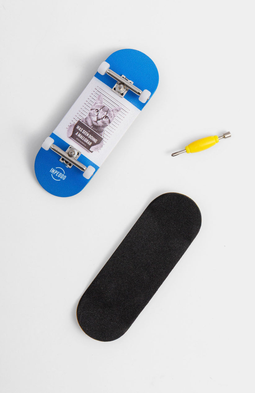 Inpeddo Fingerboard Complete 3rd Gen 34mm Mall Grab Cat