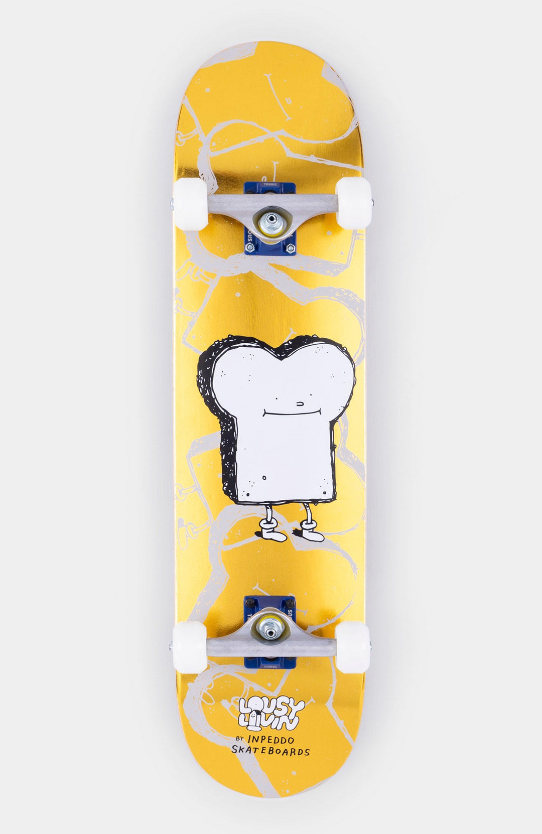 Inpeddo Skateboard Prem Complete Golden Toast