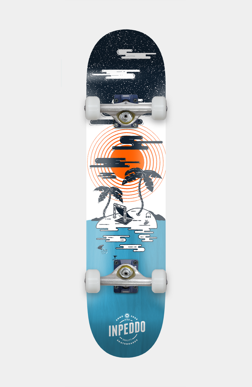 Inpeddo Skateboard Std Complete Island