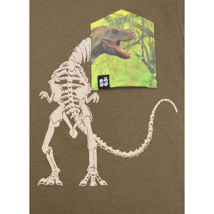 Fädd Kids T-Shirt Trex Kidz khaki