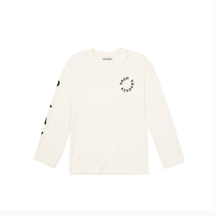 Krom Kendama Longsleeve Play Life white