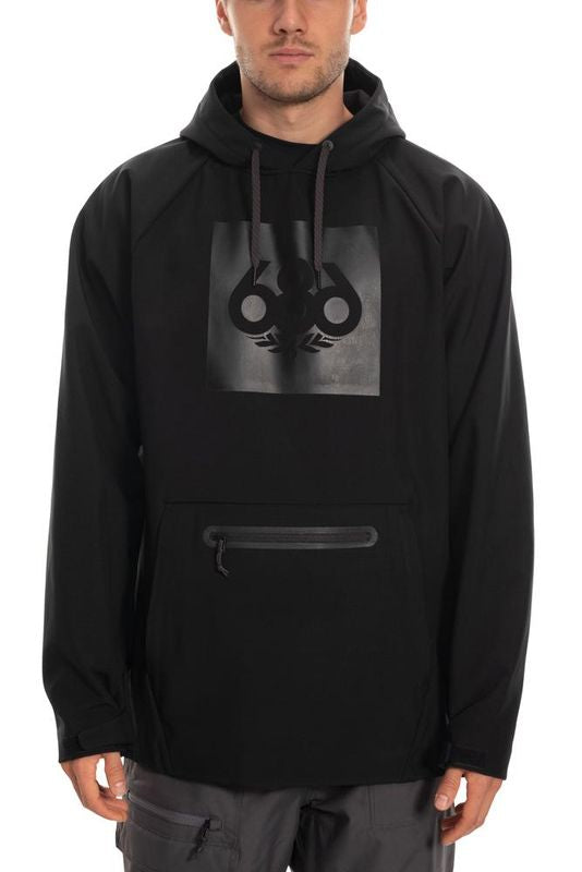 686 MNS Waterproof Hoody black